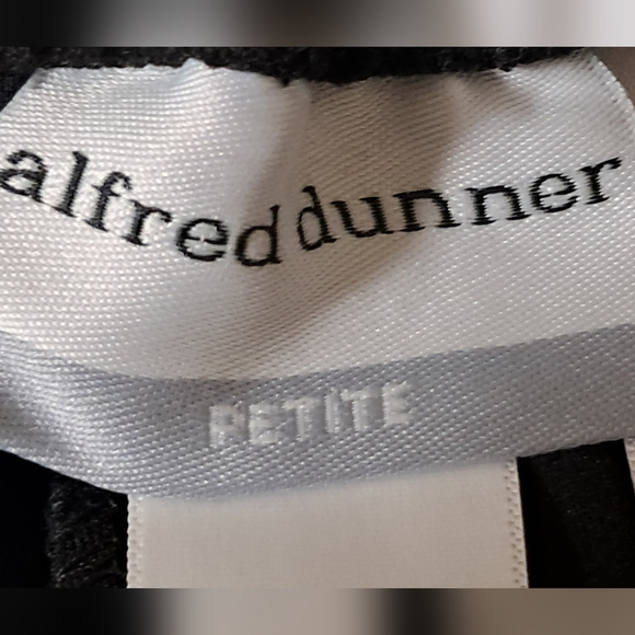 NWT Alfred Dunner Petite black pants - Picture 4 of 11